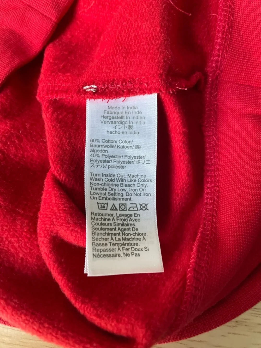 New! J. Crew Women's Red Gem-Embellished Sweatshirt Size XXS NWT 54338
